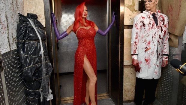 Jessica Rabbit: Heidi Klum attends her 16th Annual Halloween Party.