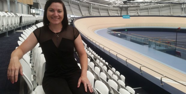 The $59 million Anna Meares Velodrome was named after retired track cyclist, Anna Meares, pictured.