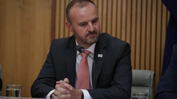 ACT Chief Minister Andrew Barr says the Dickson land swap was about social housing, not generating revenue for government.