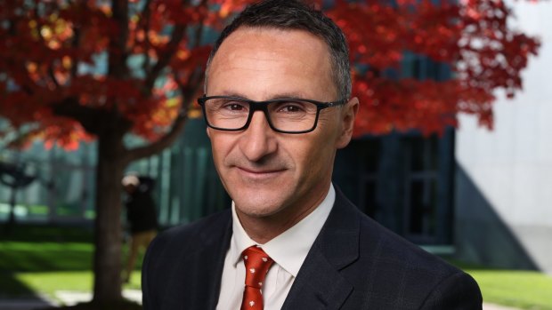 Greens leader Richard Di Natale voted against the fence.