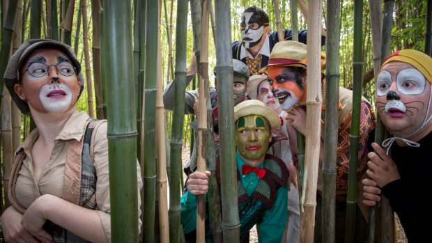 The 2016-17 cast of The Wind in the Willows. The weasels will have a 1930s gangster vibe about them.