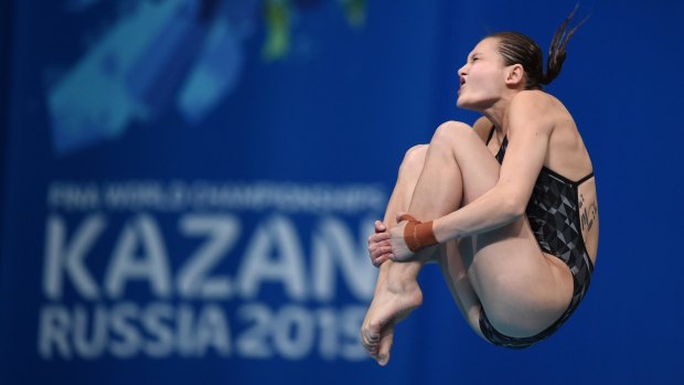 Australia's Melissa Wu finished fifth in the  10m platform final at the world championships.