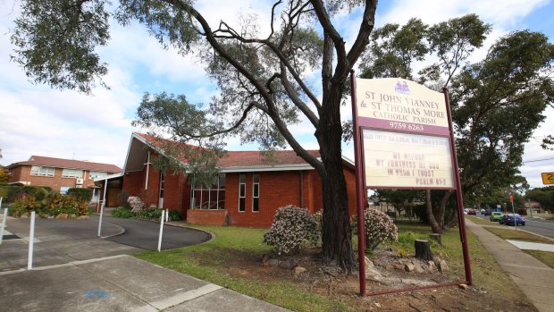 Domino effect: The incident at St John Vianney Catholic Church in Greenacre ended up involving the Catholic Education Office, the NSW Police Force and criminal charges.