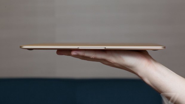 Apple's 12-inch MacBook is unbelievably thin.