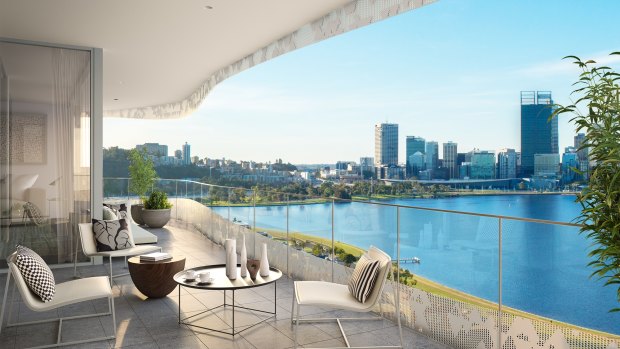 Lumiere was 60 per cent sold within three weeks of its launch, highlighting demand for high-end apartments in Perth.