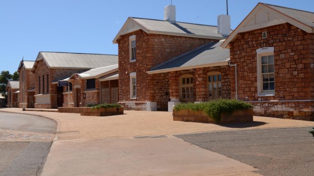 Cue Police Station is about 620km north-east of Perth.
