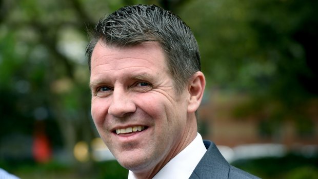 NSW Premier Mike Baird: "We are now at a fork in the road". 