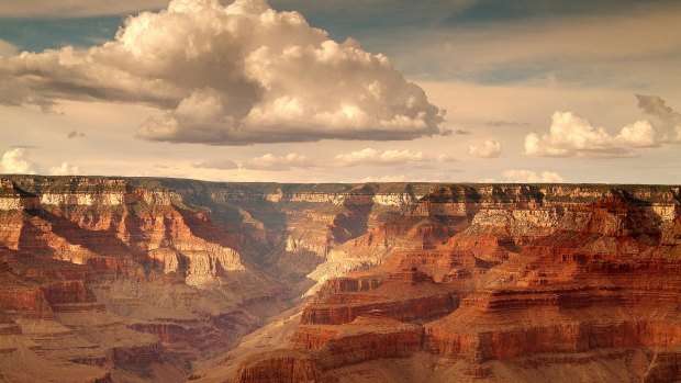The Grand Canyon can be hard to adequately surmise, but if you imagine a jelly-cast for a mountain range then you are part of the way there.