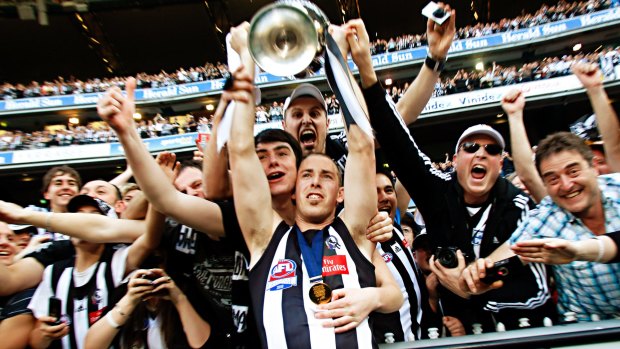 Storm leadership coach: Nick Maxwell won an AFL premiership with Collingwood in 2010.