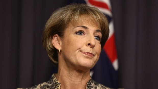 Opposed to the law change: Minister for Women Michaelia Cash.