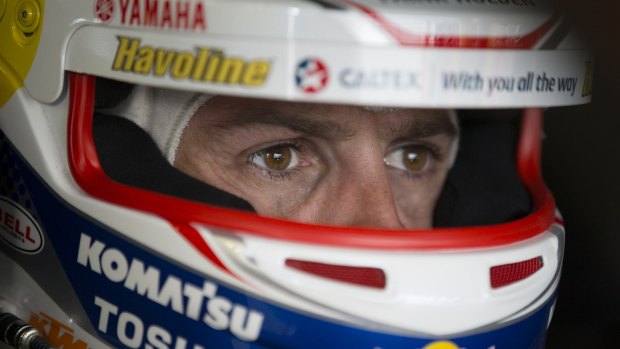 Familiar territory: Jamie Whincup is on top after practice for the weekend's Sydney 500.
