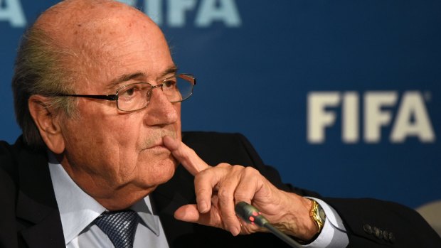 Strong support: Sepp Blatter has growing support for a fifth term as FIFA president.
