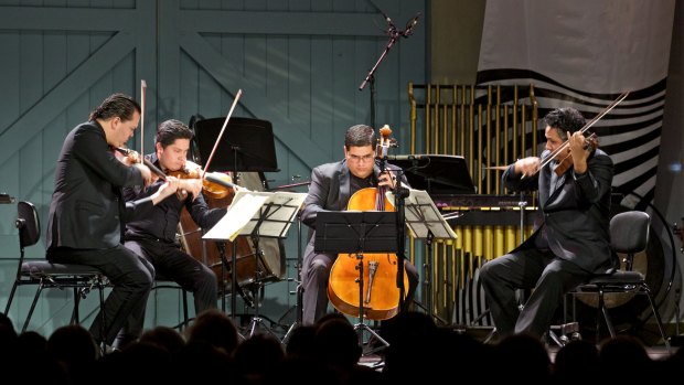 Australian artists held their own alongside International artists, including Venezuela's Simon Bolivar String Quartet.