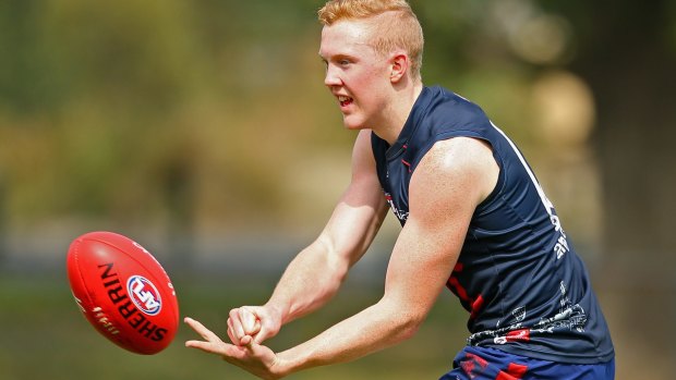 Clayton Oliver has signed with the Demons for two more years.