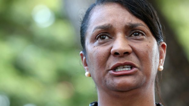 Former Labor senator Nova Peris shared the racist and offensive posts.