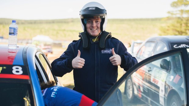 Eamonn is now considering leaving journalism for rally racing.