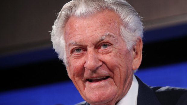 Former prime minister Bob Hawke on Wednesday