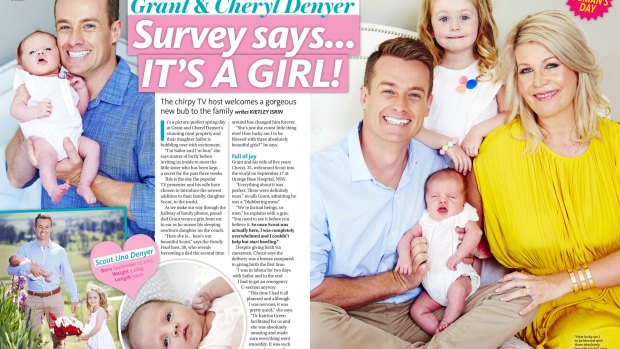 Grant Denyer in Womans DAY, October 19, 2015. 