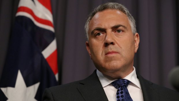 Broken pledge: Joe Hockey. 