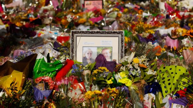 Flowers and tributes were laid outside the Lindt cafe following the siege in December. Now there will be a permanent  tribute at the cafe. 