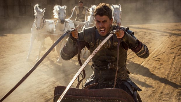 Jack Huston as Judah Ben-Hur in Paramount's Ben-Hur, which has flopped at the box office.