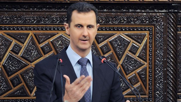 Syria's President Bashar al-Assad. 