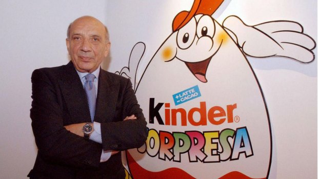 William Salice helped to create the hugely popular Kinder Surprise chocolate eggs for children.