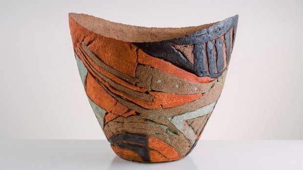 Clay pot by Anne Langridge