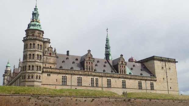 Kronborg Castle, the setting of William Shakespeare's tragedy Hamlet.