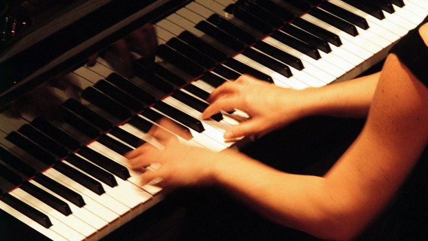During the 19th century, the piano became "the social anchor of the middle-class home".