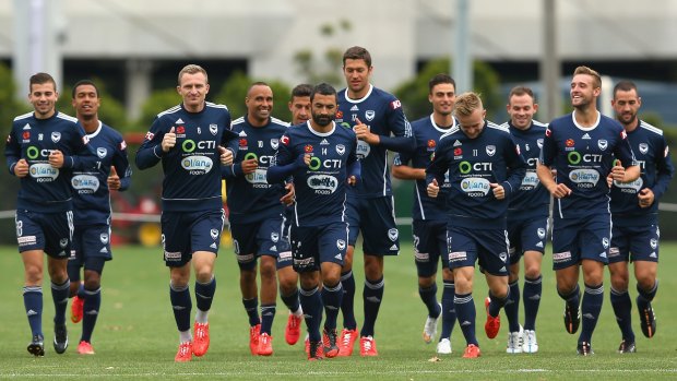 Title challengers: Melbourne Victory.