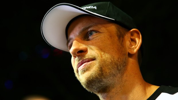 Staying with McLaren: Jenson Button.