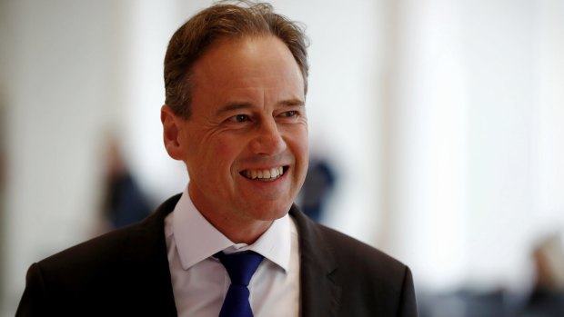 Committed: Federal Sports Minister Greg Hunt is backing the AIS centre.