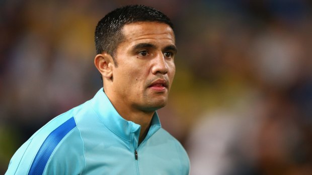 Socceroos star Tim Cahill has been photographed at MLS club New York City.