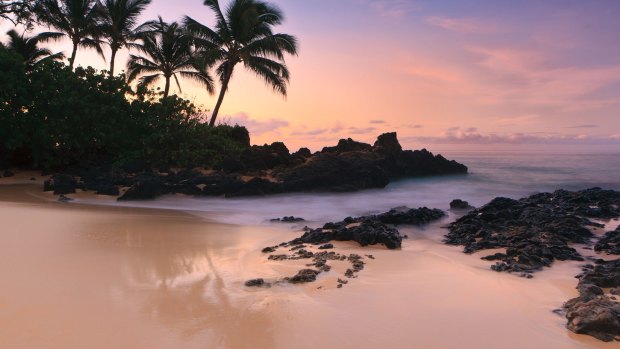 The aptly named Secret Beach in Maui.