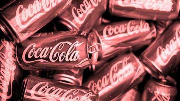 Coca-Cola products dropped 11 per cent in price during the June quarter. 