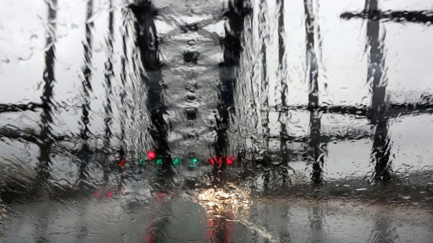 Batten down the hatches: Sydney will get a soaking on Wednesday night.