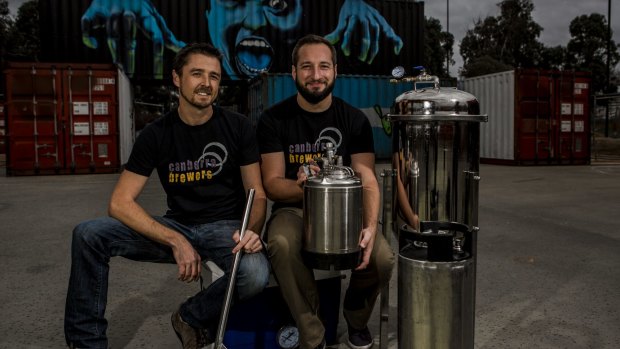 International Homebrew day will be held at WestSide Acton park on the 2nd of May. Secretary of Canberra Brewers Tony Hill, and President of Canberra Brewers Joel Baines.
