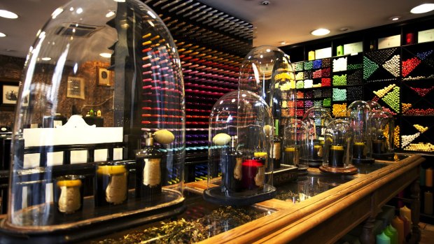 Cire Trudon at 78 rue de Seine specialises in candles.