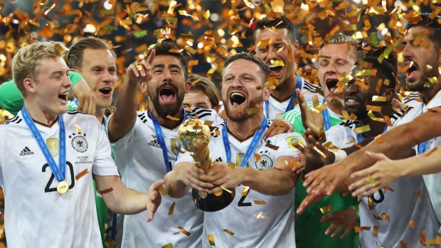 Another first: Germany claim their maiden Confederation's Cup, despite fielding an 'experimental' side.
