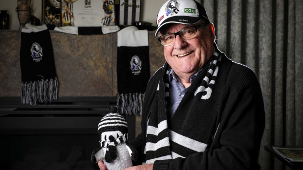 Stan Gormley, 77, is the best tipper in the AFL's tipping competition.
