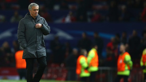 Ready for anything: Manchester United boss Jose Mourinho.
