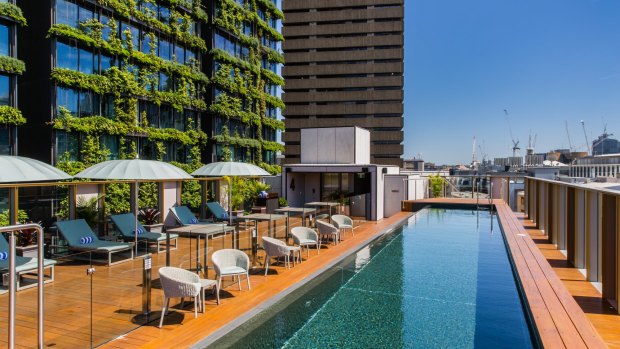 The Old Clare's Rooftop Pool and Bar is a recent arrival on Sydney's elevated bar scene.