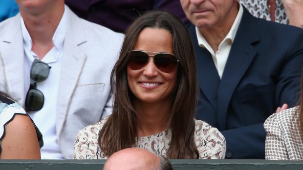Pippa Middleton attends day thirteen of the Wimbledon Lawn Tennis Championships at the All England Lawn Tennis and Croquet Club on July 12, 2015 in London, England.