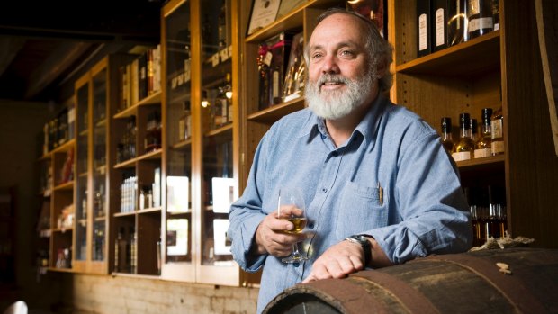 Bill Lark of Hobart's Lark Distillery.
