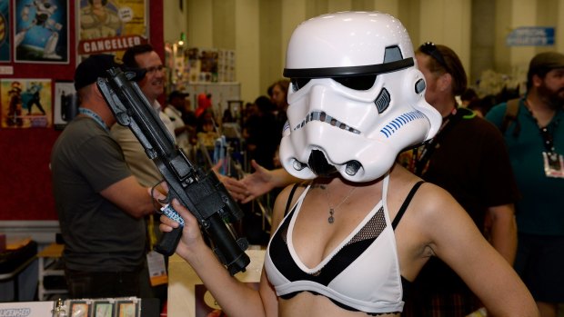 Cosplay – dressing up in costume – is a huge and colourful part of Comic-Con.