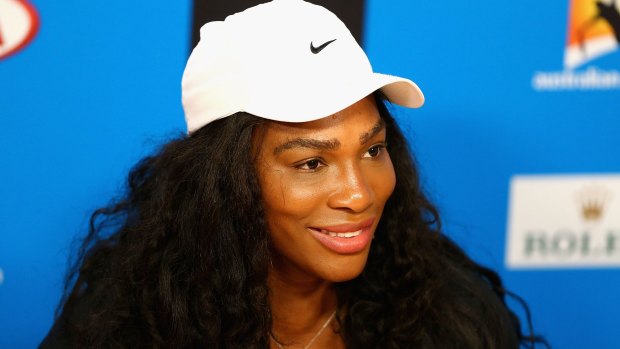 "130 per cent": Serena Williams.