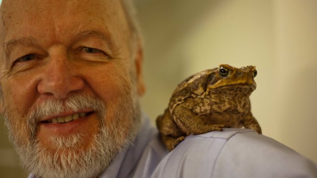 Dr Rick Shine, biologist at the University of Sydney. Finalist in the 2015 Eureka Prizes for Science for his research on cane toads.