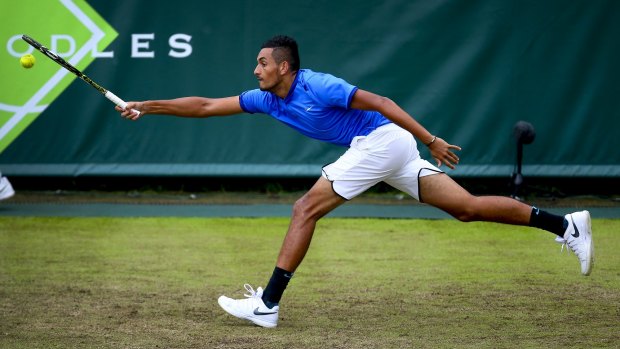 Nick Kyrgios is predicting a run deep into Wimbledon.