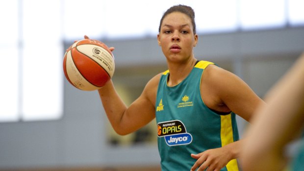 Liz Cambage: A notable omission from the Opals' tour squad. 